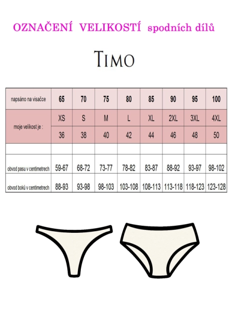Kalhotky Timo 112831/39(5)