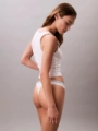 Dámská tanga Calvin Klein 3pack QD5209/WAC(6)6