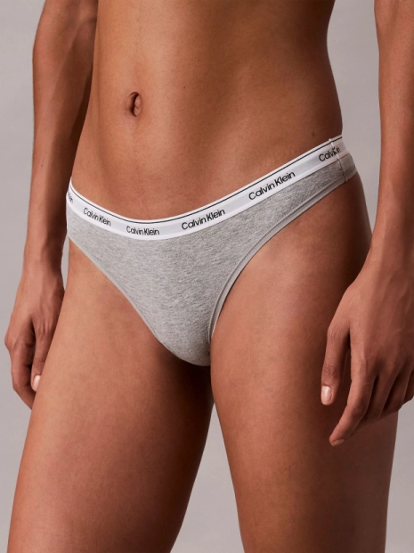 Dámská tanga Calvin Klein 3pack QD5209/WAB(6)