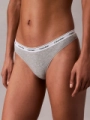Dámská tanga Calvin Klein 3pack QD5209/WAB(6)6