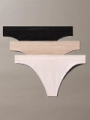 Dámská tanga Calvin Klein 3 pack QD5211/31S