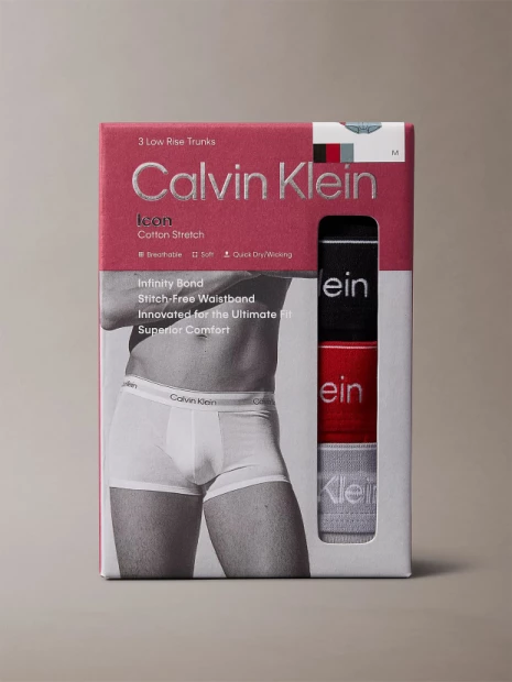 Pánské boxerky Calvin Klein 3pack NB4564/0FD(2)