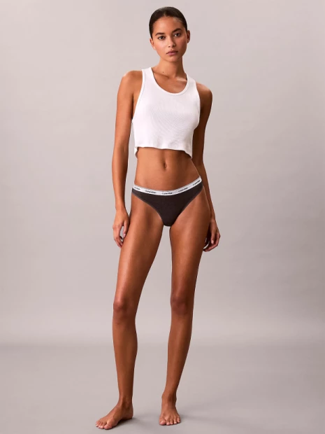 Dámská tanga Calvin Klein 3 pack QD5209/31X(2)