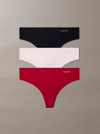 Dámská tanga Calvin Klein 3pack QD3558/31O