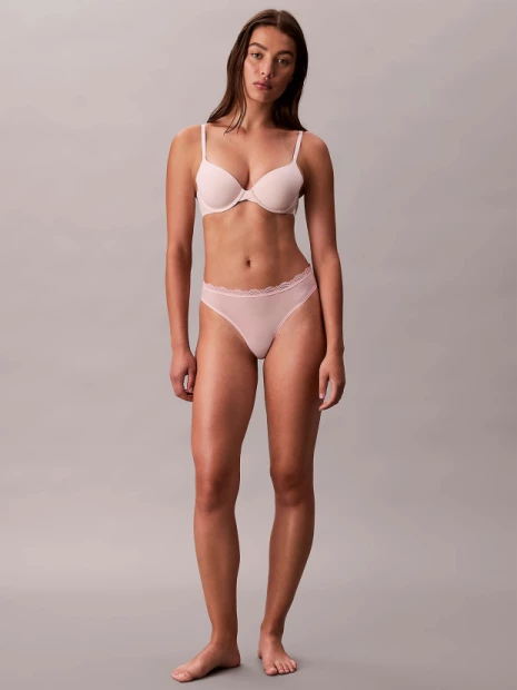 Dámská tanga Calvin Klein 3 pack QD5300/3VQ(9)