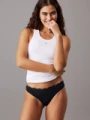Dámská tanga Calvin Klein 3 pack QD5300/3VQ(7)7