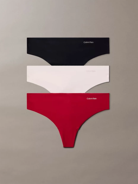 Dámská tanga Calvin Klein 3pack QD3558/31O
