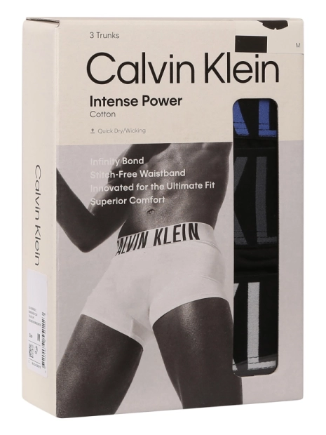 Pánské boxerky Calvin Klein 3pack NB3608/ZDM(9)