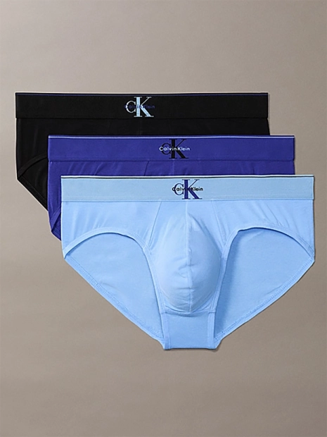 Pánské slipy Calvin Klein 3 pack NB4471/TI8