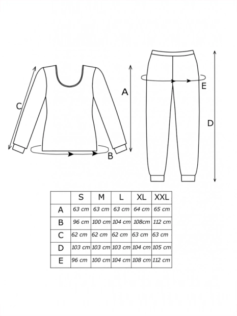 Dámské pyžamo Donna Bear(4)