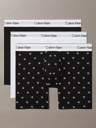 Pánské boxerky Calvin Klein 3 pack NB4394/3TH