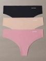 Dámská tanga Calvin Klein 3pack QD3558/3EV