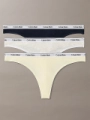 Dámská tanga Calvin Klein 3pack QD5209/TC8