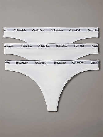 Dámská tanga Calvin Klein 3 pack QD5209/100