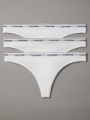 Dámská tanga Calvin Klein 3 pack QD5209/100