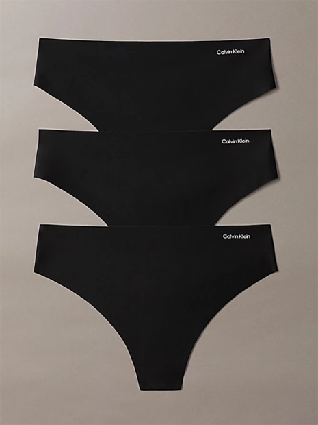 Dámská tanga Calvin Klein 3 pack QD5416/UB1
