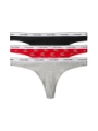 Dámská tanga Calvin Klein 3 pack QD5209/JGZ