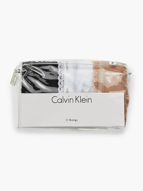 Tanga Calvin Klein 3pack QD3802/FIY(2)