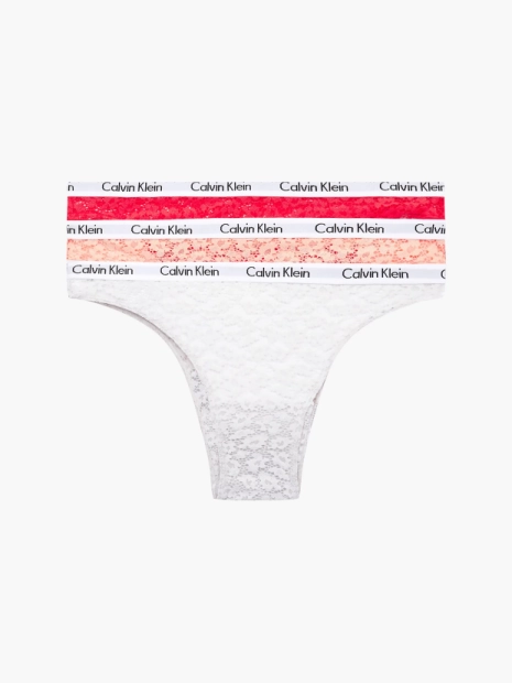 Brazilky Calvin Klein 3 pack QD3925/W5F(6)