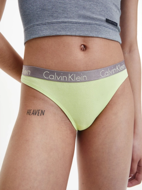 Dámská tanga Calvin Klein 3 pack  QD3560/6S2(3)