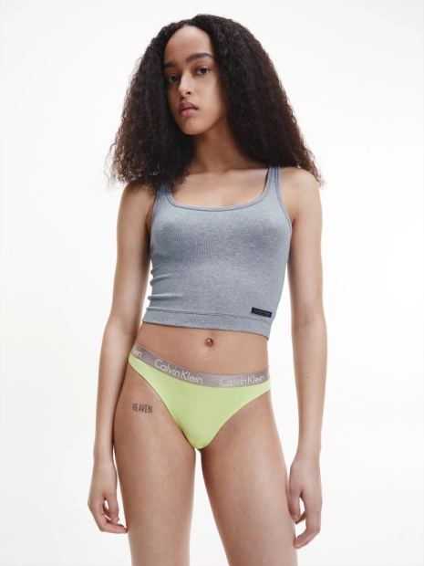 Dámská tanga Calvin Klein 3 pack  QD3560/6S2(2)