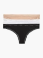 Tanga Calvin Klein 3pack QD3802/FIY