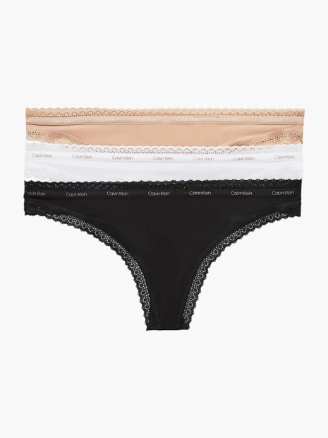 Tanga Calvin Klein 3pack QD3802/FIY