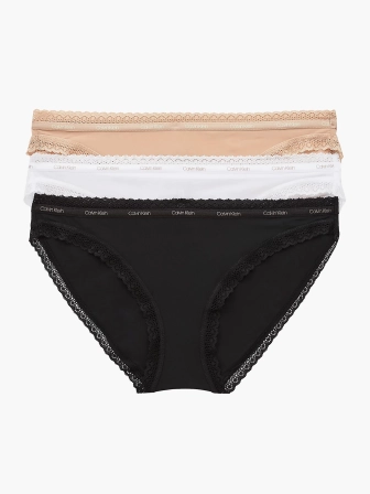 Kalhotky Calvin Klein 3pack QD3804/FIY 