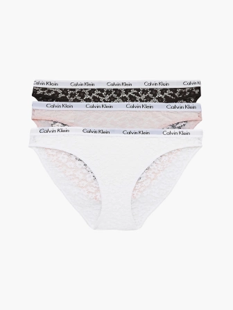 Kalhotky Calvin Klein 3 pack QD3926/24X 