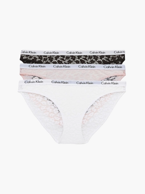 Kalhotky Calvin Klein 3 pack QD3926/24X 