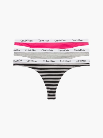 Tanga Calvin Klein 3 pack QD3587/658